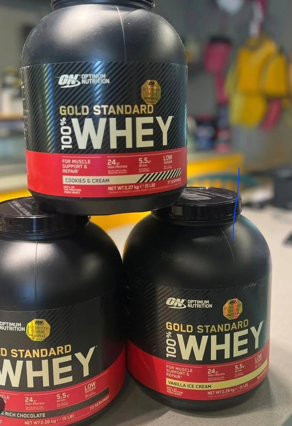 אבקת חלבון גולד סטאנסט