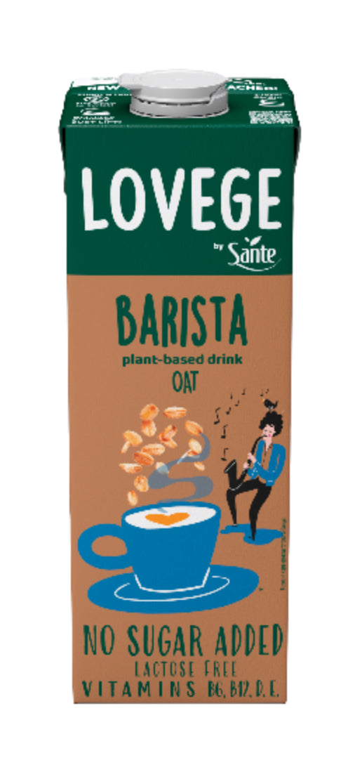 סנט לאבג' משקה עם פתיתי שיבולת שועל לבריסטות ללא סוכר | 1 ליטר