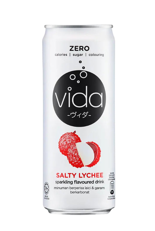 משקה וידה מוגז זירו בטעם ליצ’י מלוח מוגז זירו 325 מ״ל