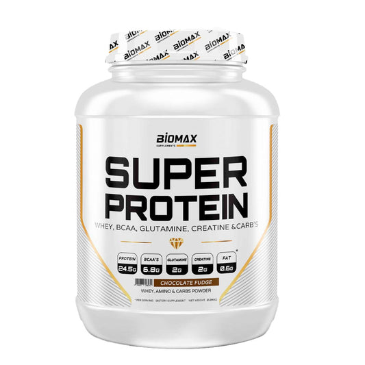 ביומקס סופר פרוטאין וואי פרימיום | Biomax super protein בטעם שוקולד פאדג'
