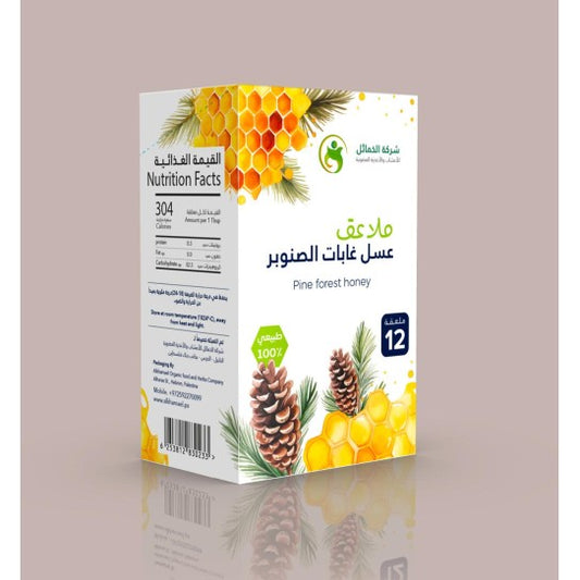 כפיות של דבש אורנים ( 12 כפיות)