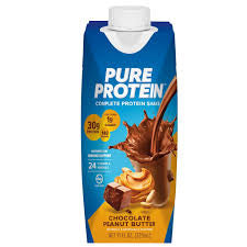 מילק שייק בטעם שוקולד עם חמאת בוטנים, 30 גר׳ חלבון , 325 מ״ל